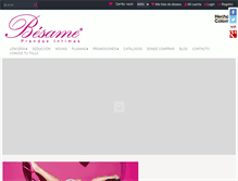 Tablet Screenshot of besame-mx.com